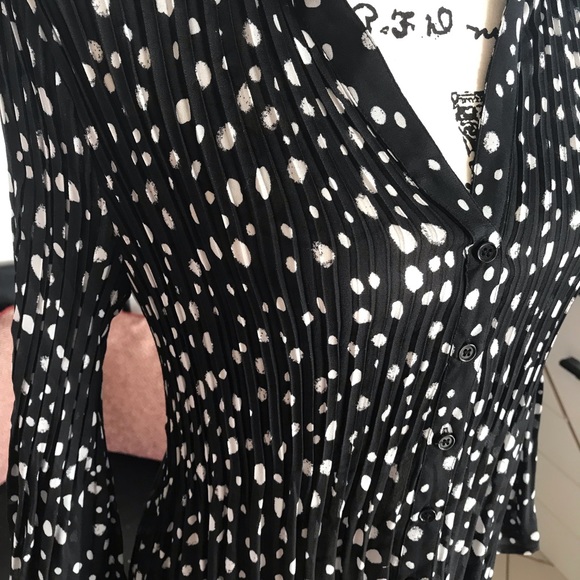 NWT Passport Black w White Dots Dreamer Dress, M - Picture 4 of 9